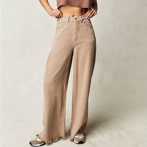 Free People Old West Slouchy Jeans